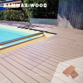 Wholesale Wood Plastic Composite Decking Poolside Decking Flooring Covering Outdoor Garden Decking Flooring